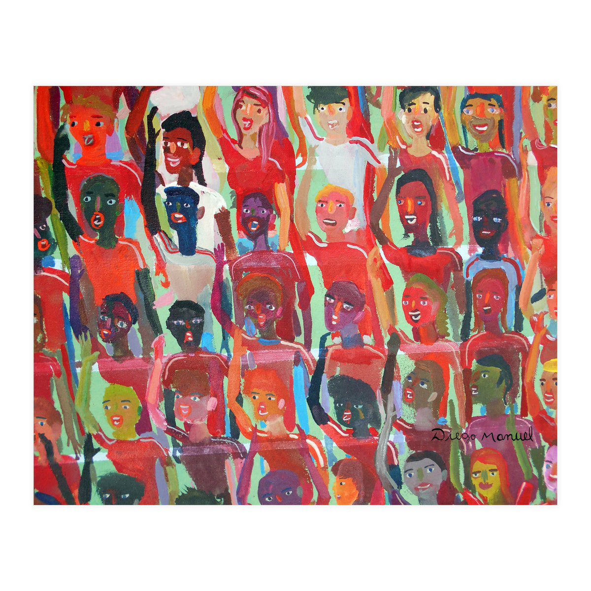 Hichada Roja Detalle 2 (Print Only)