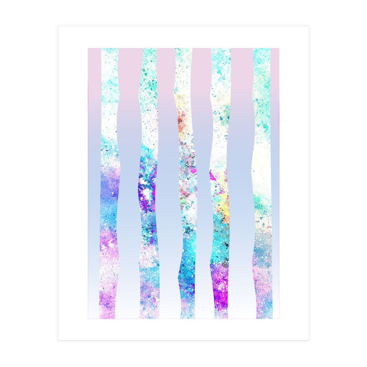 Watercolor Trees (Print Only)