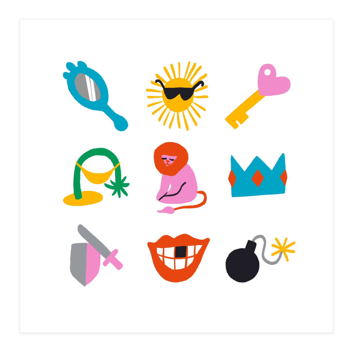 Leo Emoji (Print Only)