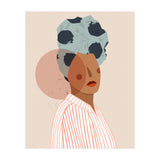 Lady with stripes (Print Only) thumbnail