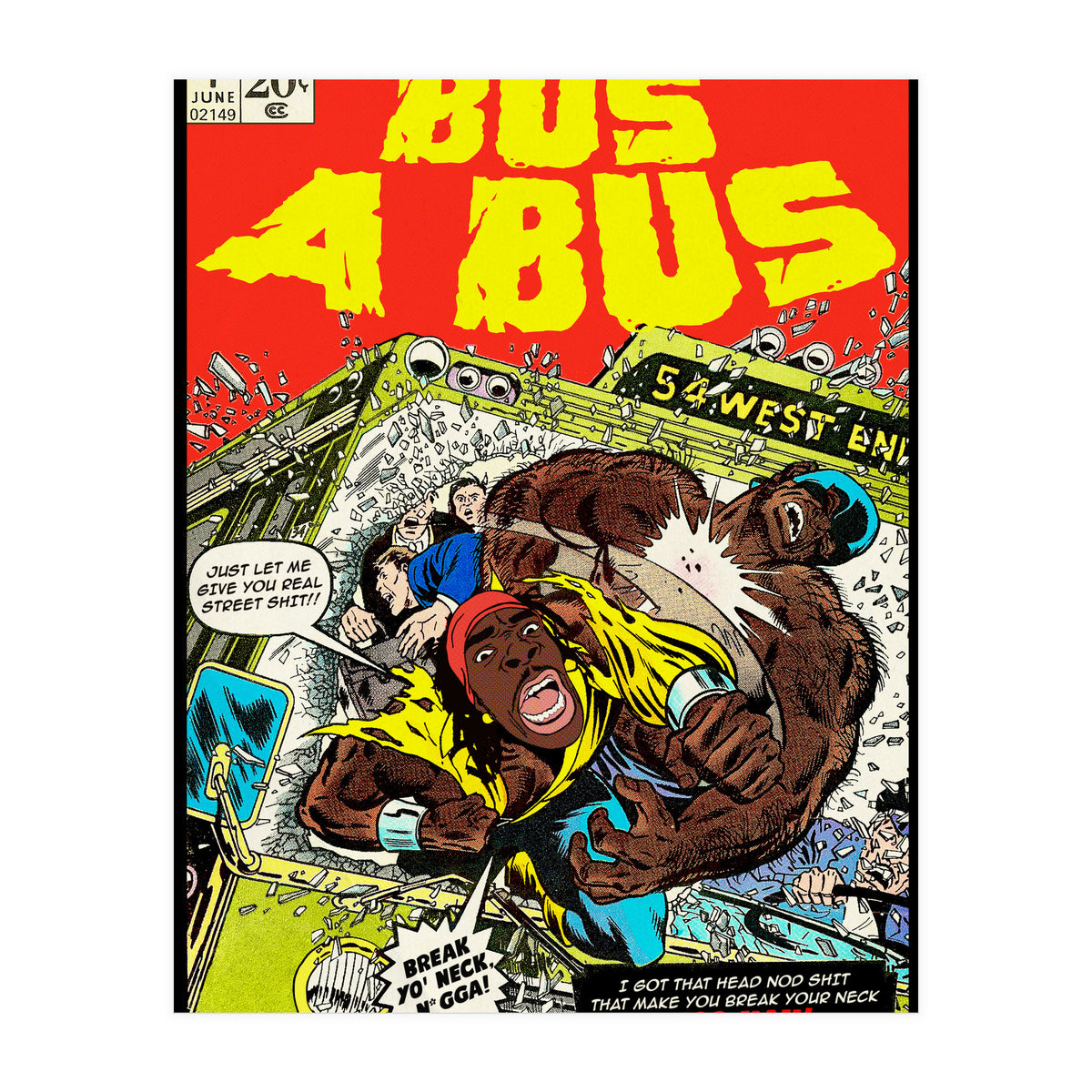 Dangerous Bus (Print Only)