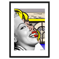 Lichtenstein's Sailboat Girl & Marylin Monroe