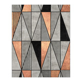 Concrete and Copper Triangles (Print Only) thumbnail