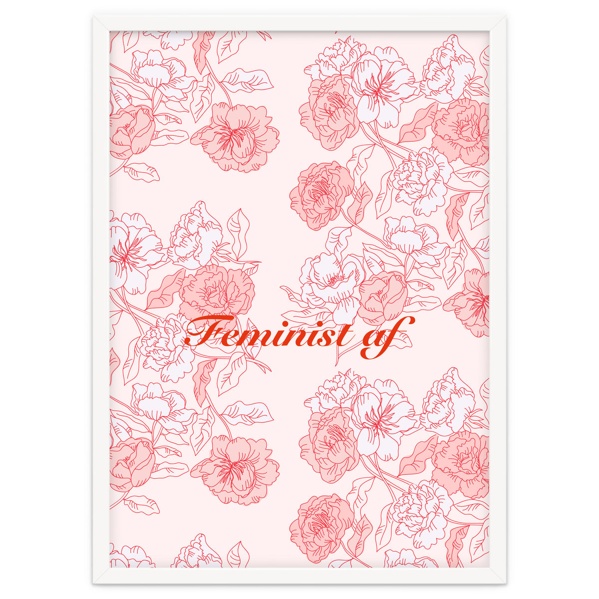 Flowers Feminist Millenialprint