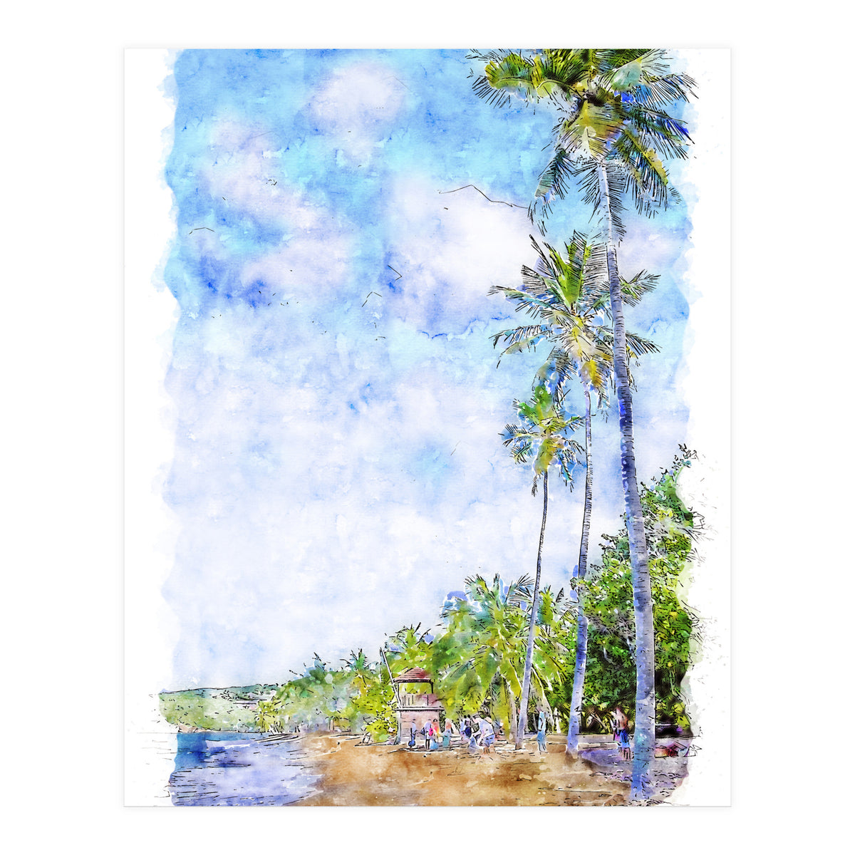Caribbean Coast (Print Only)
