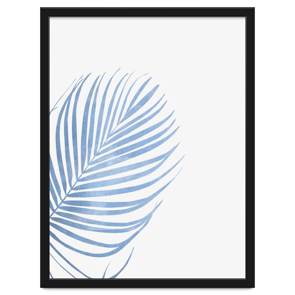 Blue Palm Leaf