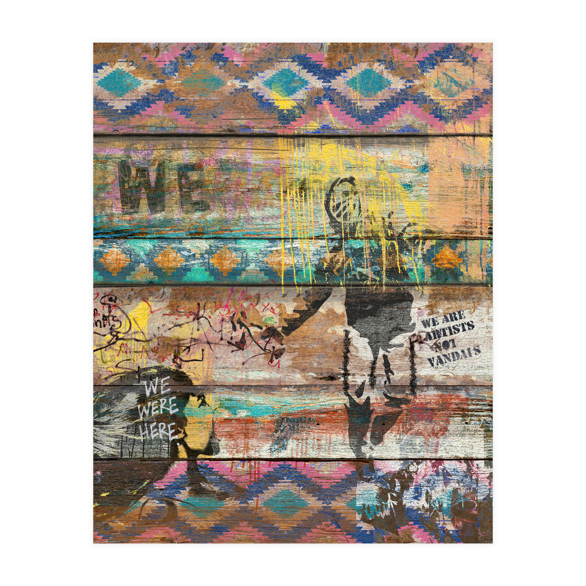 Art Isn't A Crime (Molotov Cocktail) (Print Only)