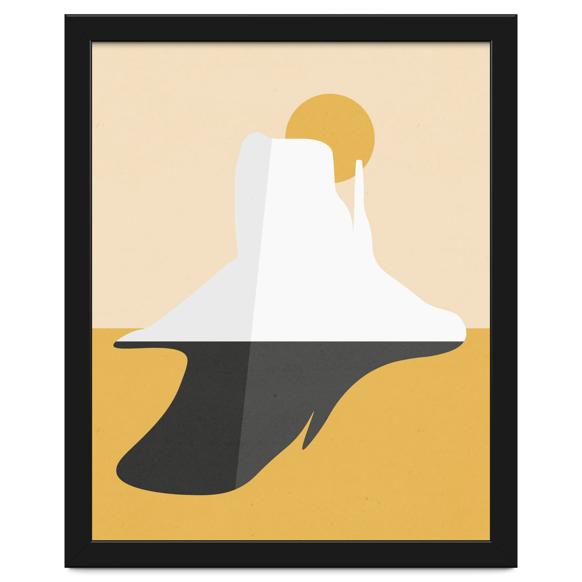 Abstract Mesa - Golden Desert