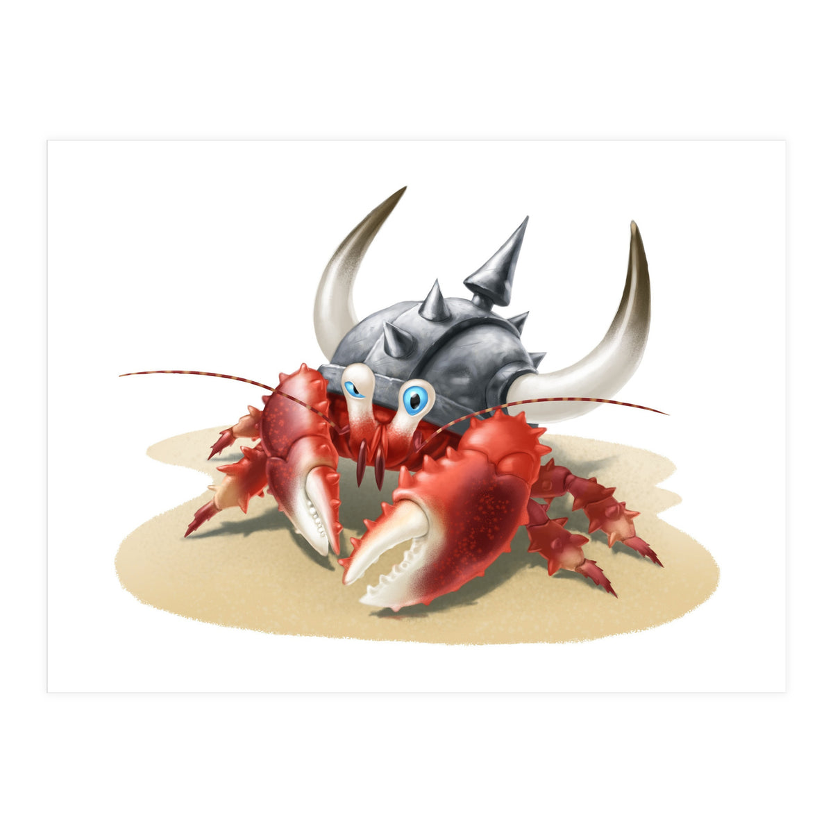 Viking Crab (Print Only)