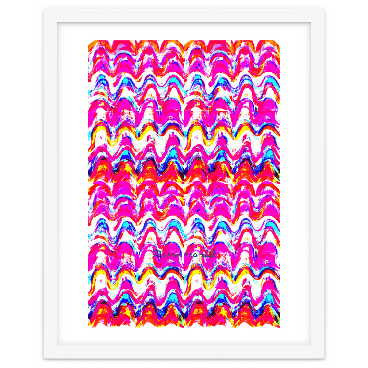 Pop abstract color full