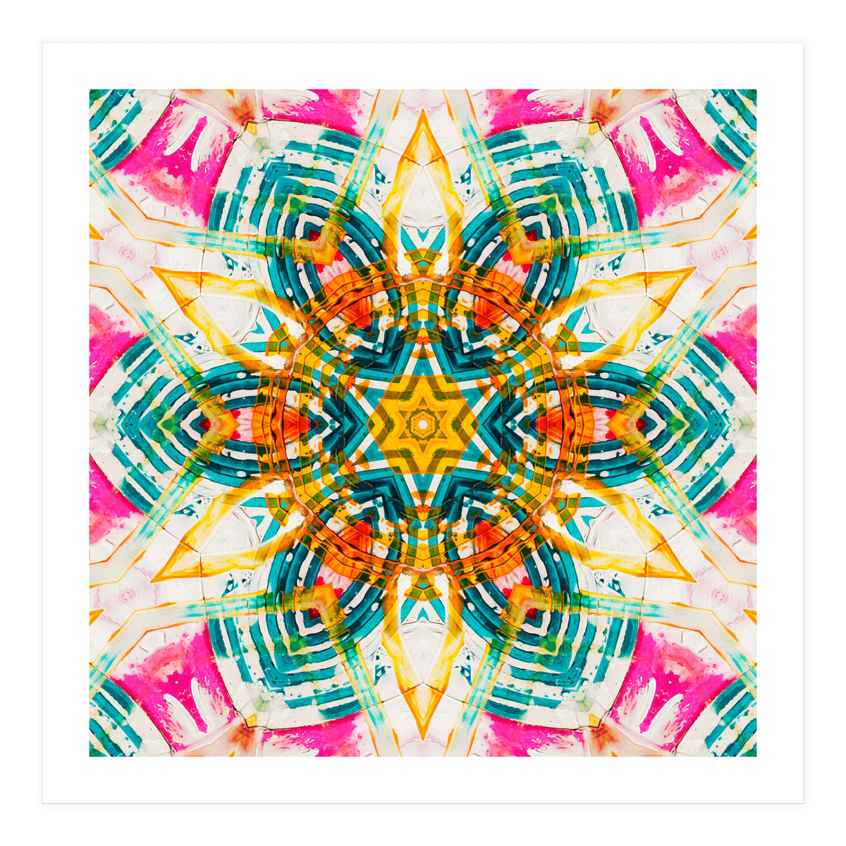 Kaleido Mandala V2 (Print Only)