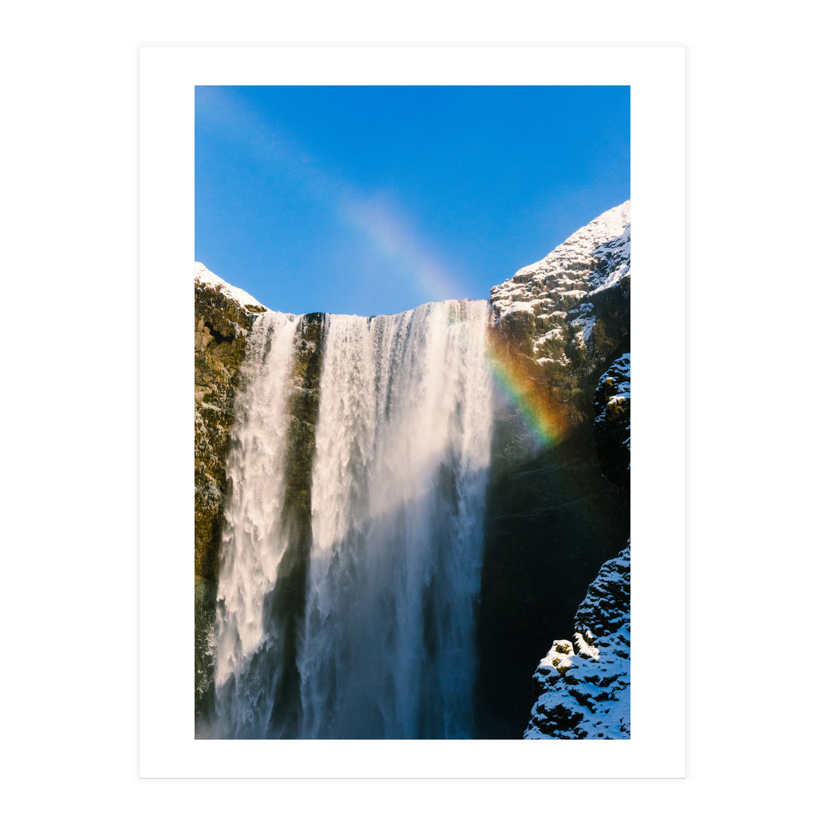 Skogafoss Waterfall Iceland 1 (Print Only)