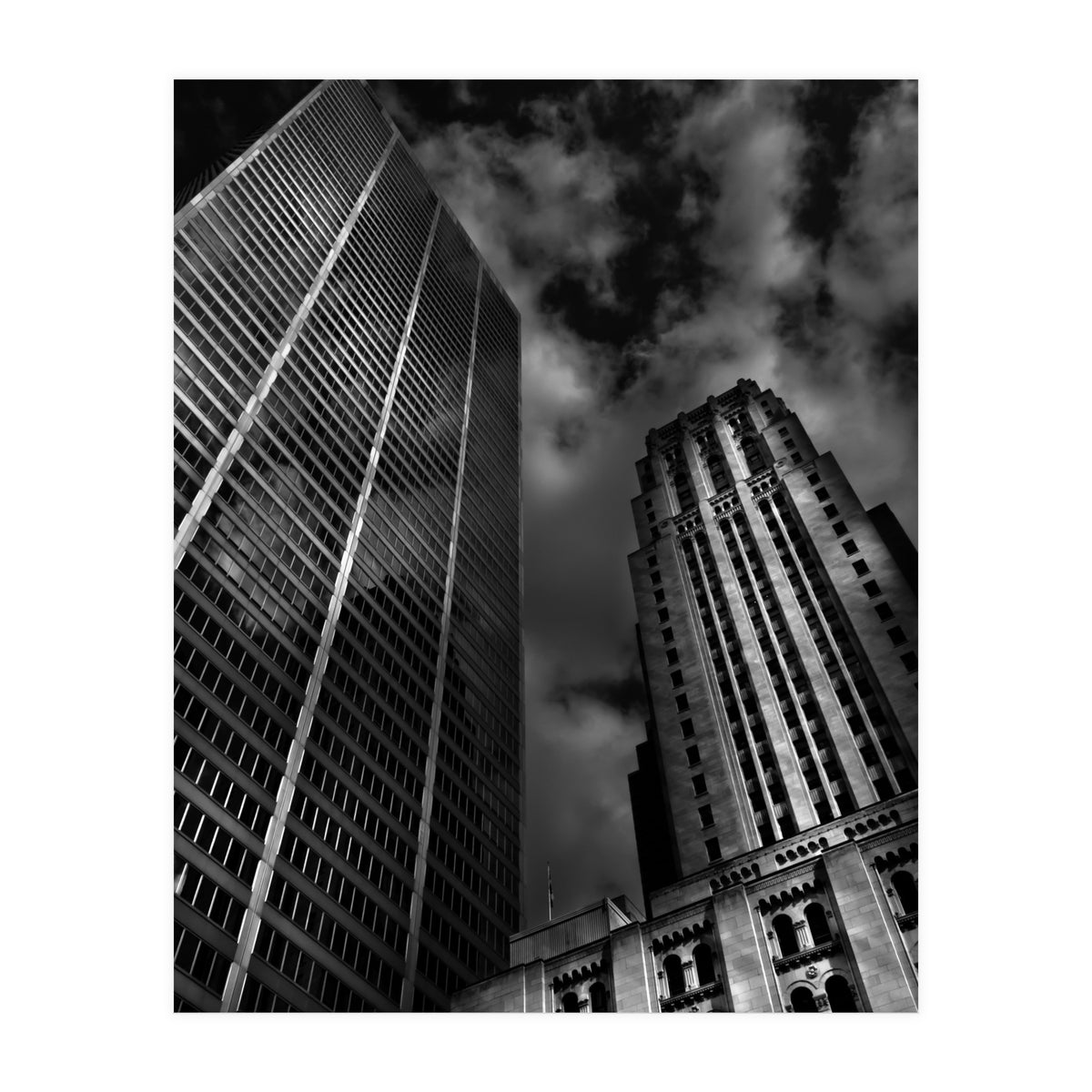 Commerce Court Courtyard View No 1 (Print Only)