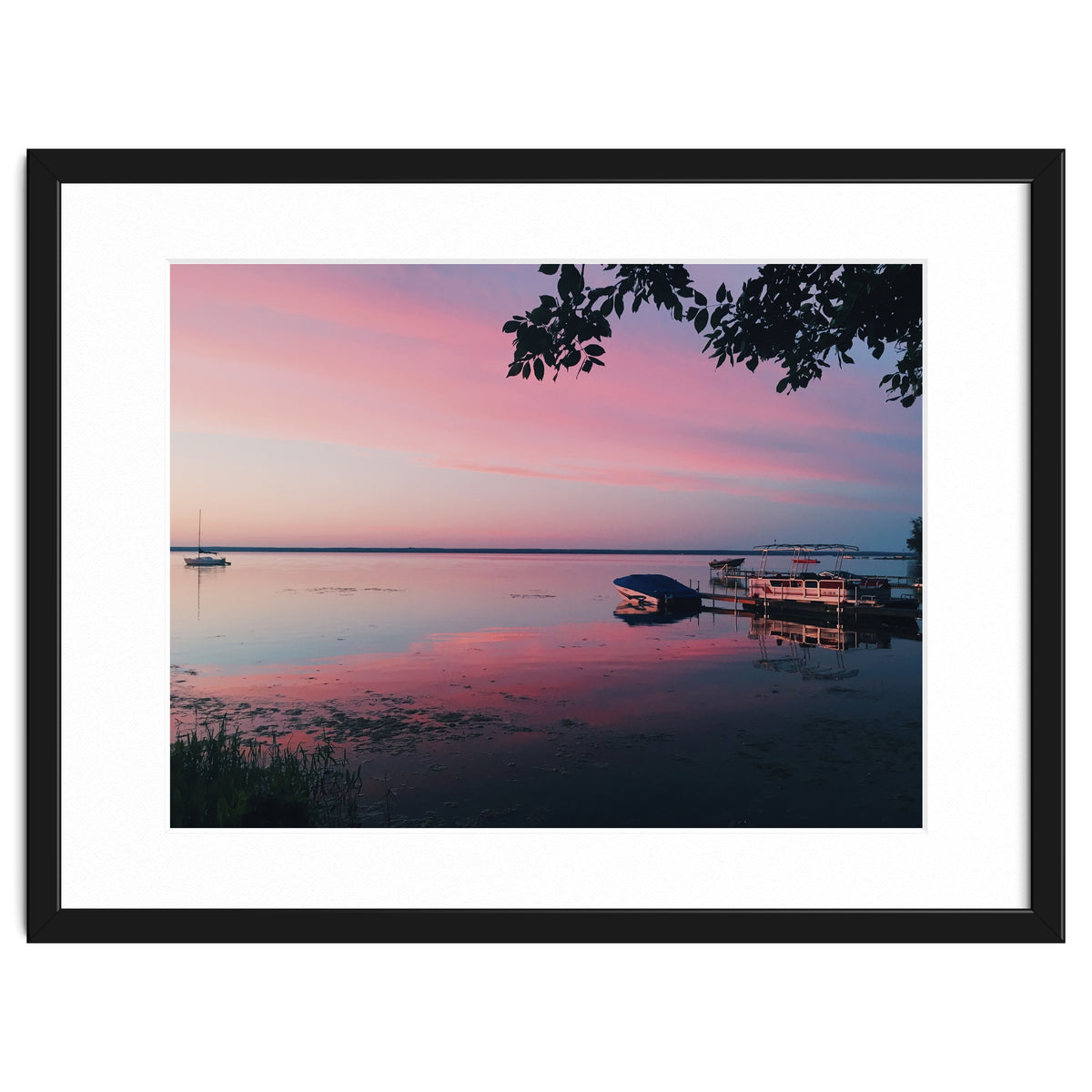 Magic hour on the lake