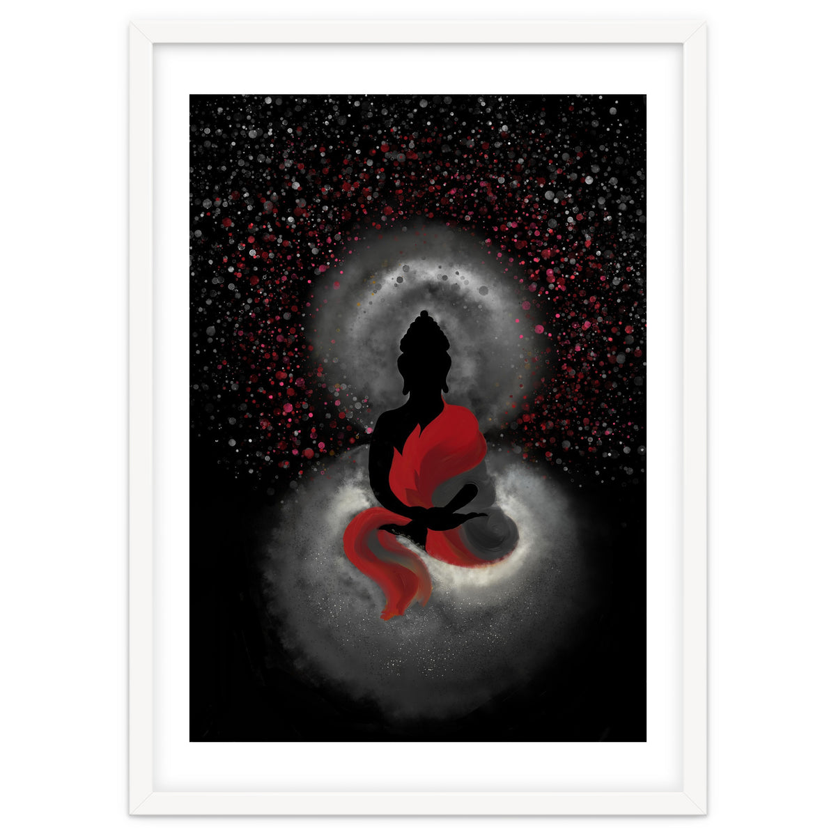 Cosmic Buddha Red