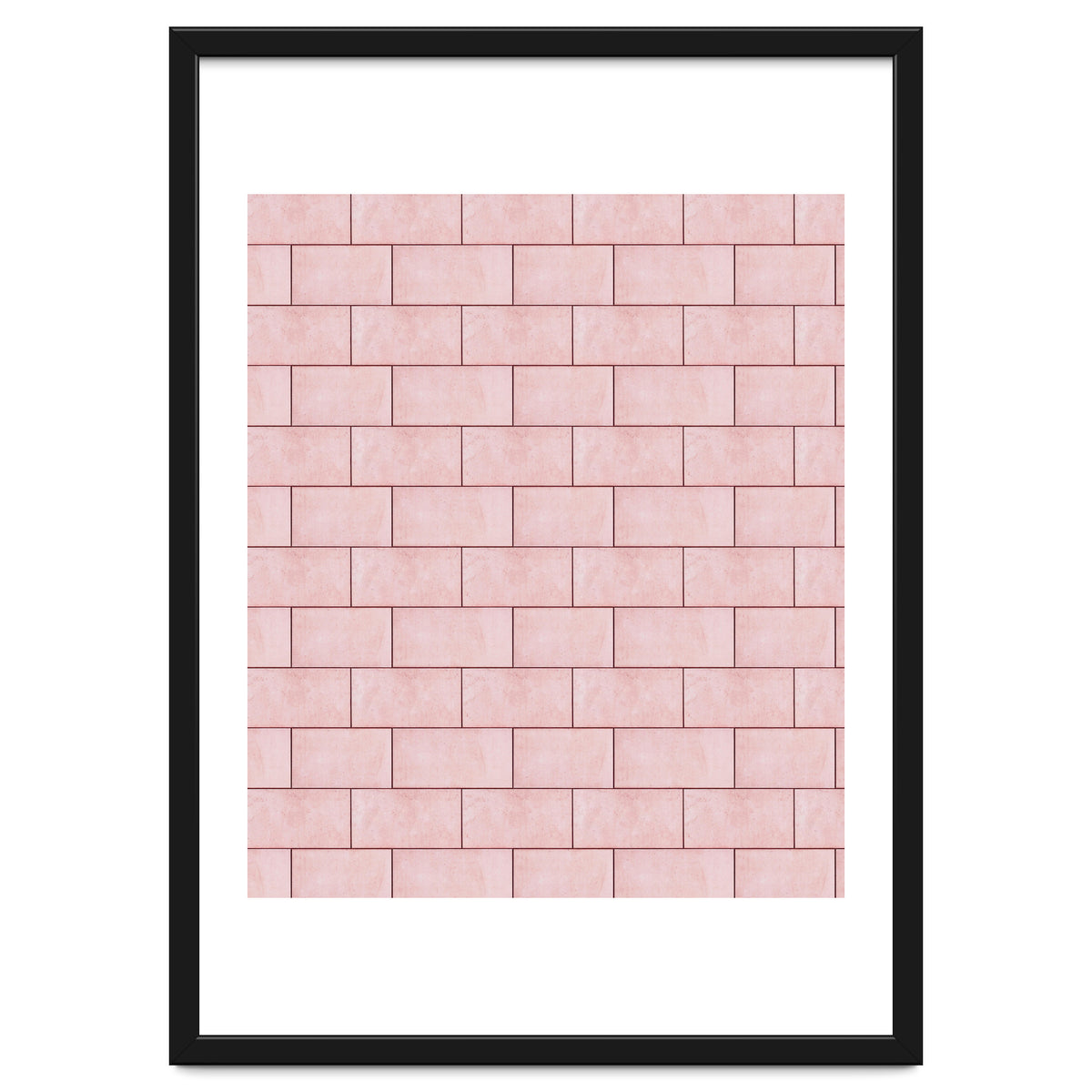 Blush Brick Imperfection