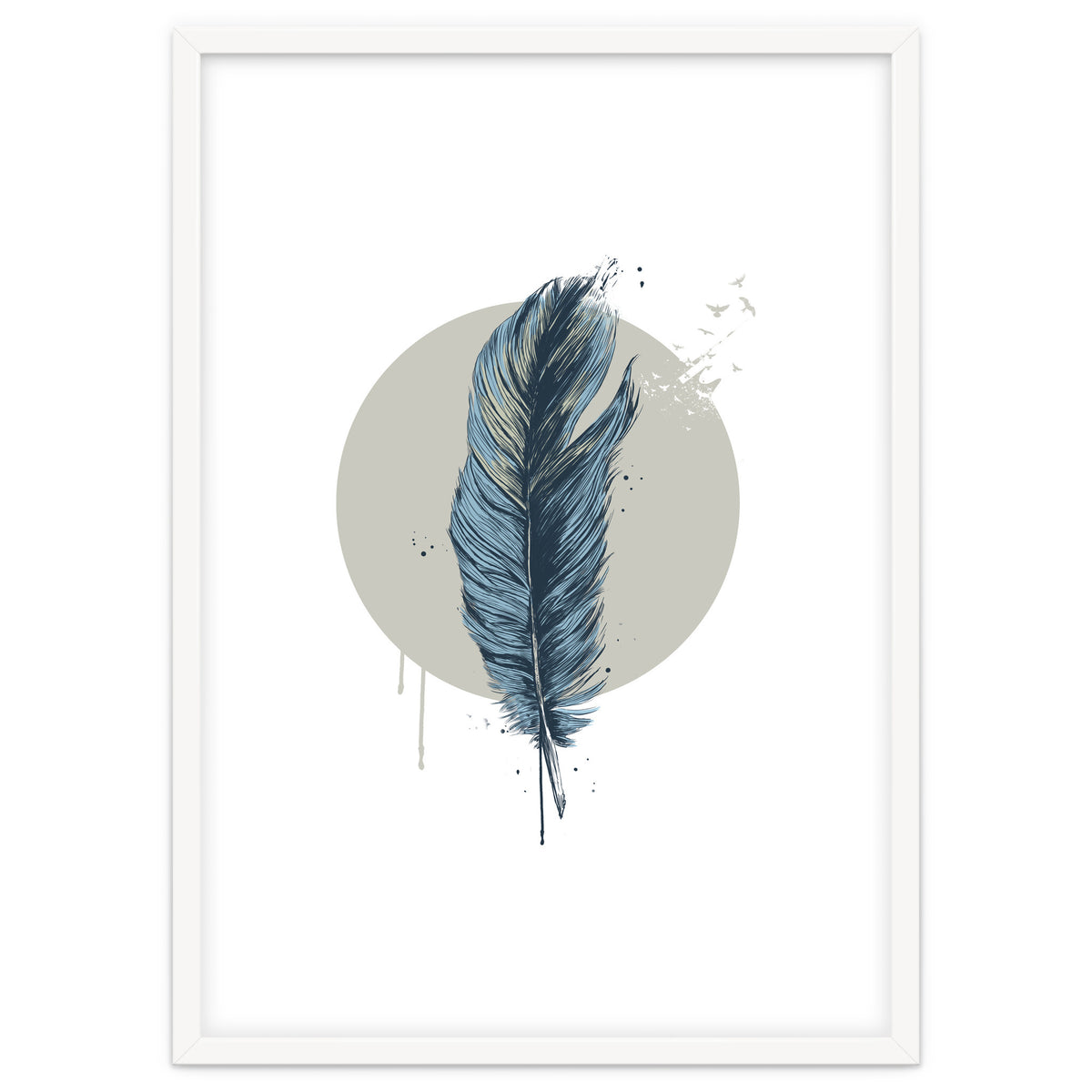 Feather In A Circle