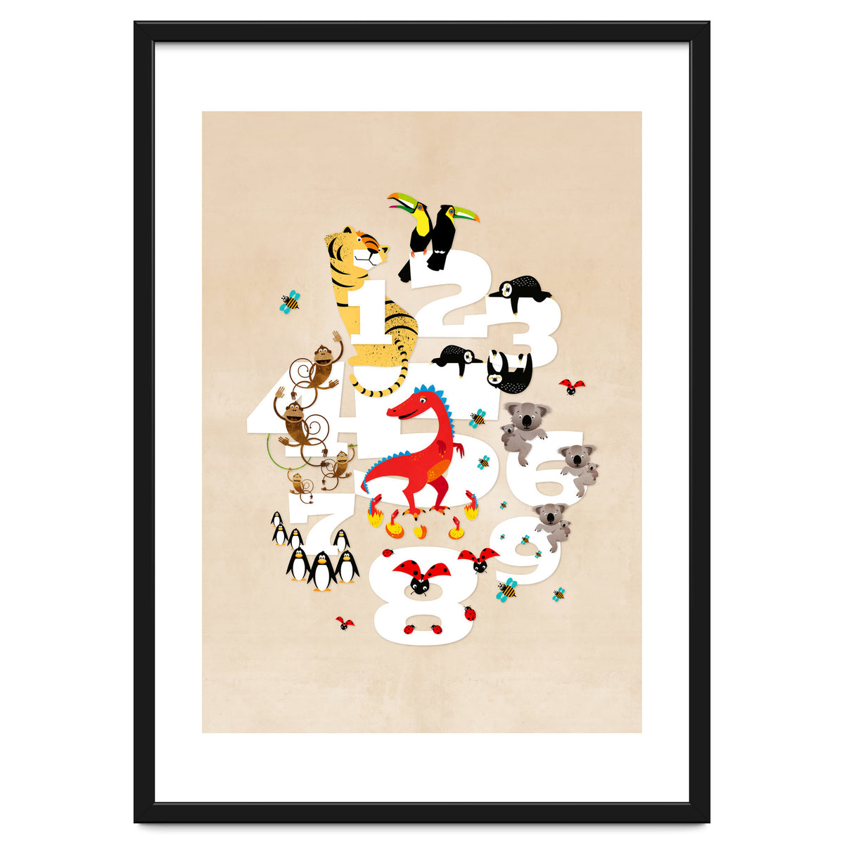 One Two Three Animals