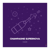 Oasis Champagne Supernova (Print Only)