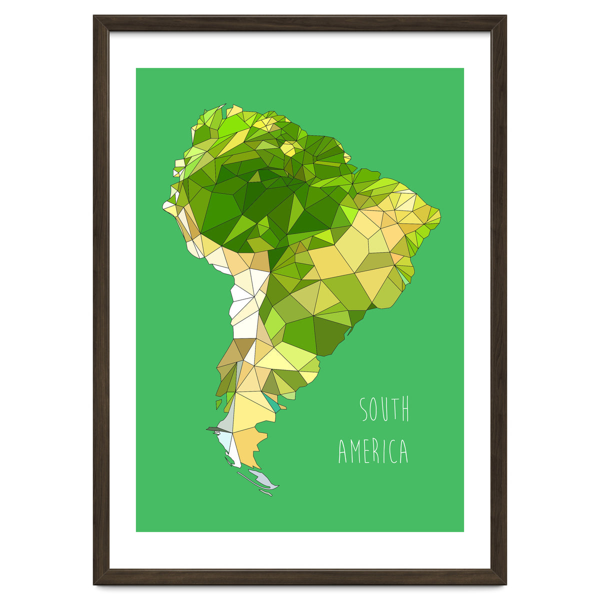 SOUTH AMERICA – Green