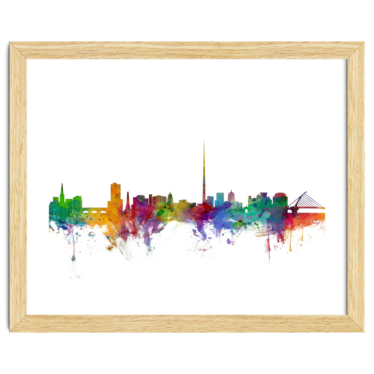 Dublin Ireland Skyline