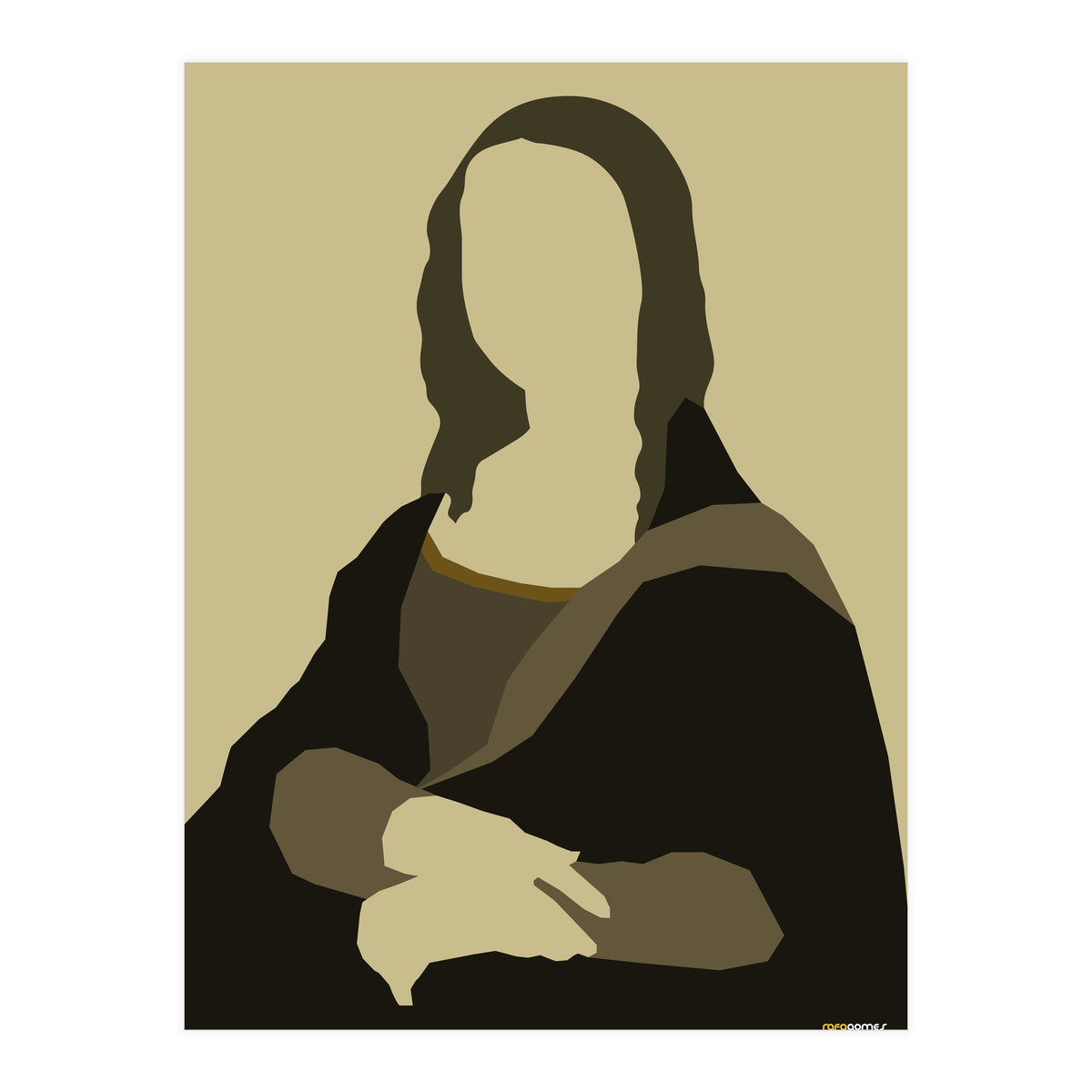 Monalisa Minimalist (Print Only)