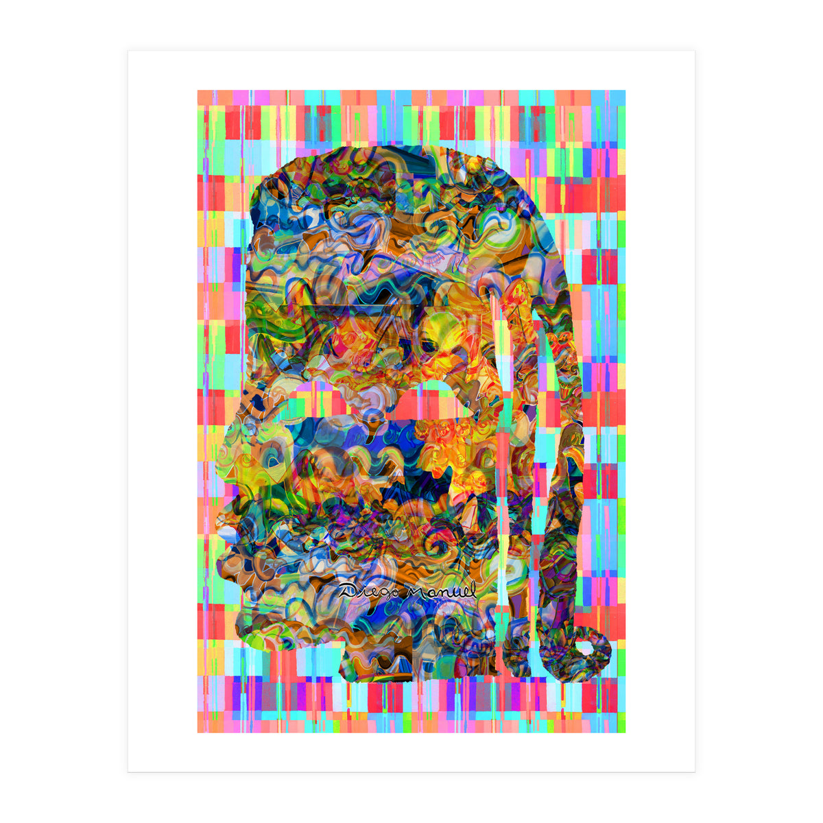 Abstracto Pop Nuevo B Nuevo 5 (Print Only)