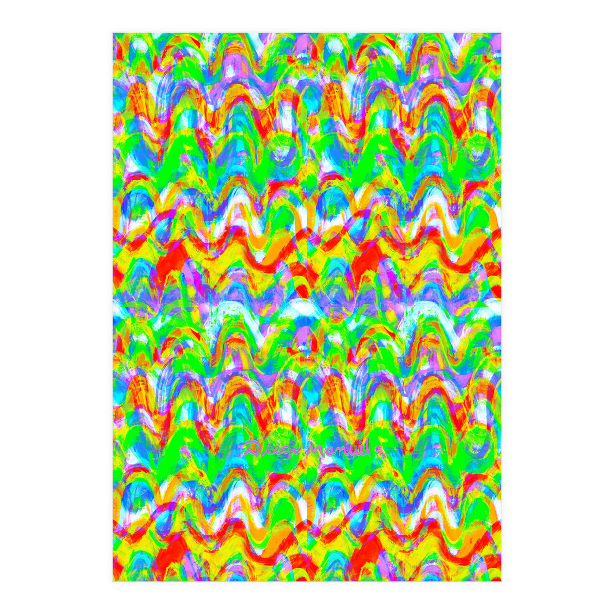 Pop Abstract A 64 (Print Only)