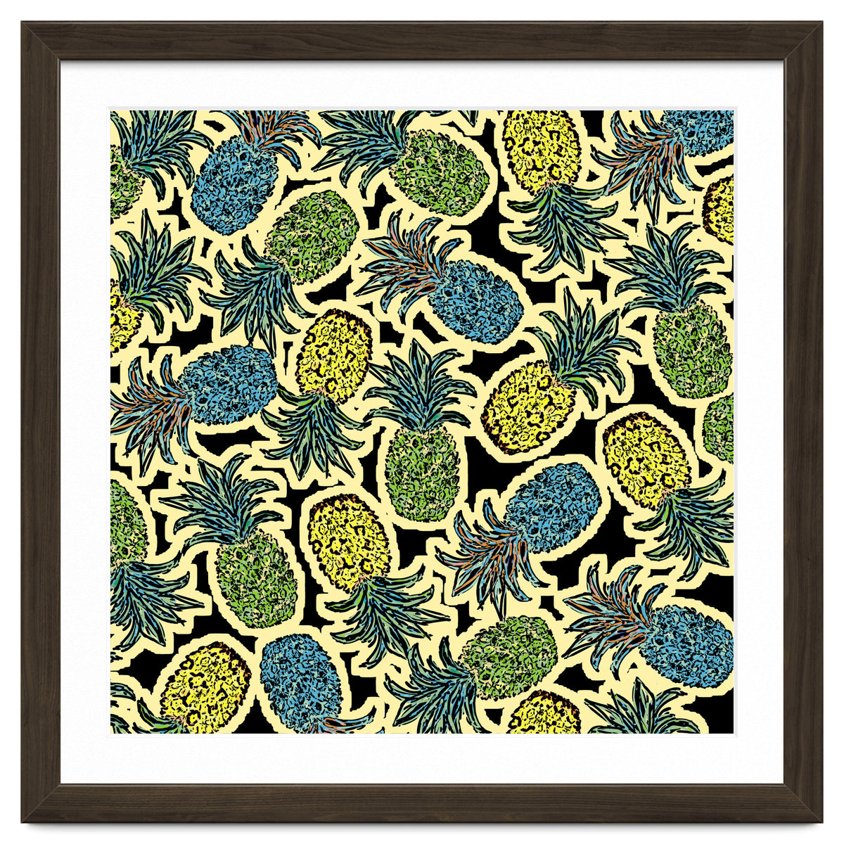 Pineapple Pandemonium Retro Tone