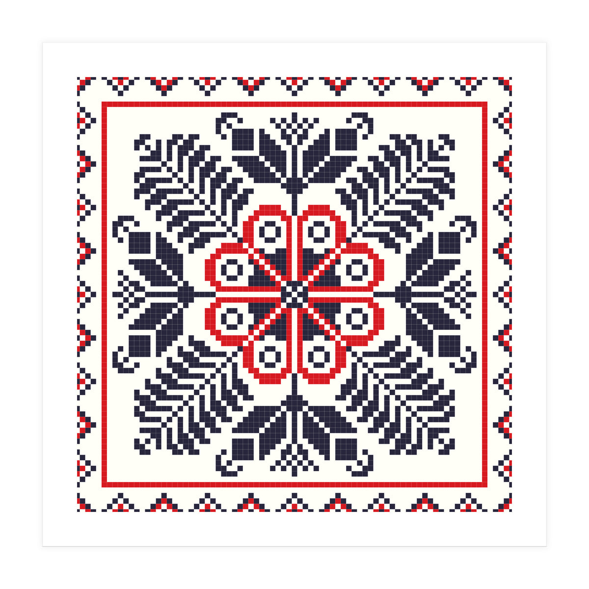 Romanian Traditional Pattern 1 (Print Only)