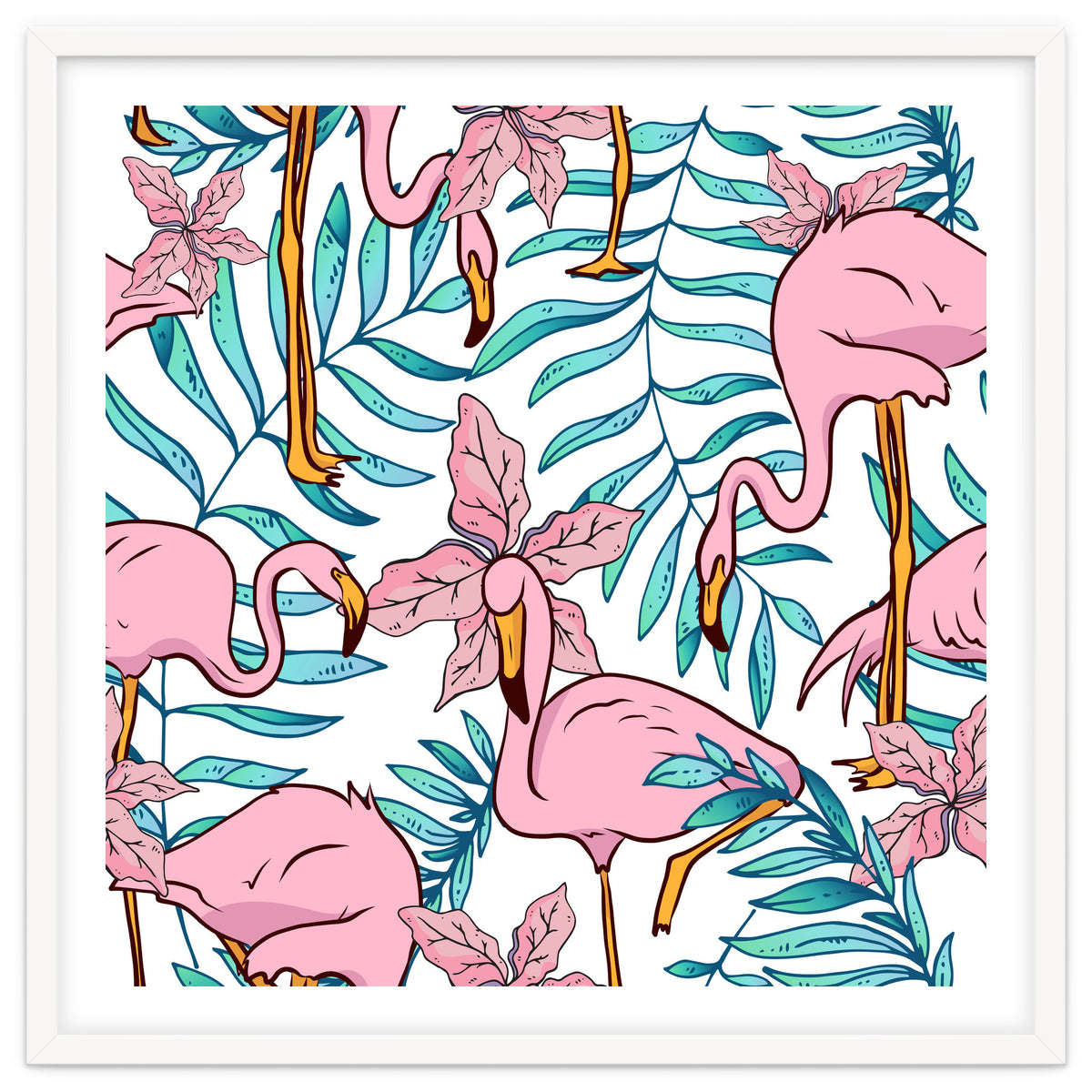 Boho Flamingo