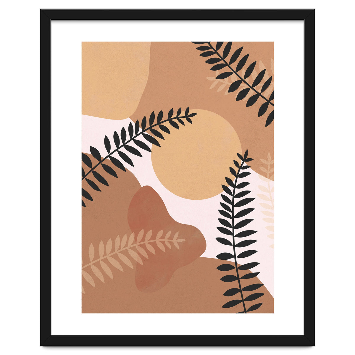 Boho Fern Leaves
