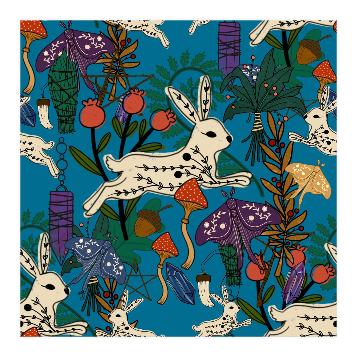 Eclectic Witch Blue (Print Only)