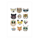 Big Cats in Glasses (Print Only) thumbnail