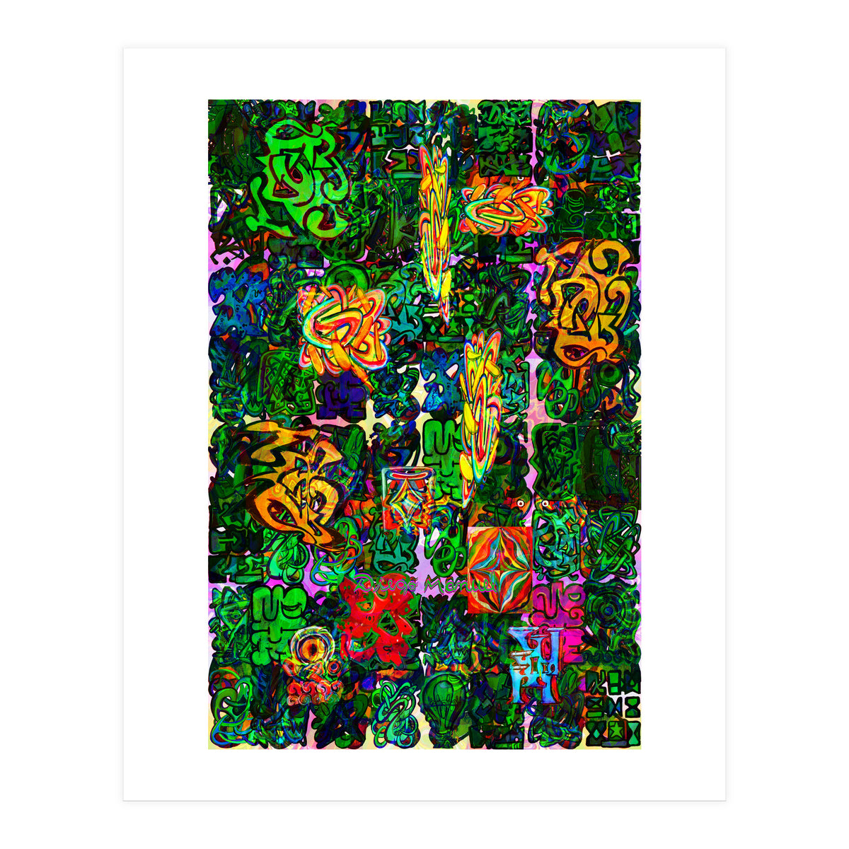 Graffiti Digital 2022 407 (Print Only)