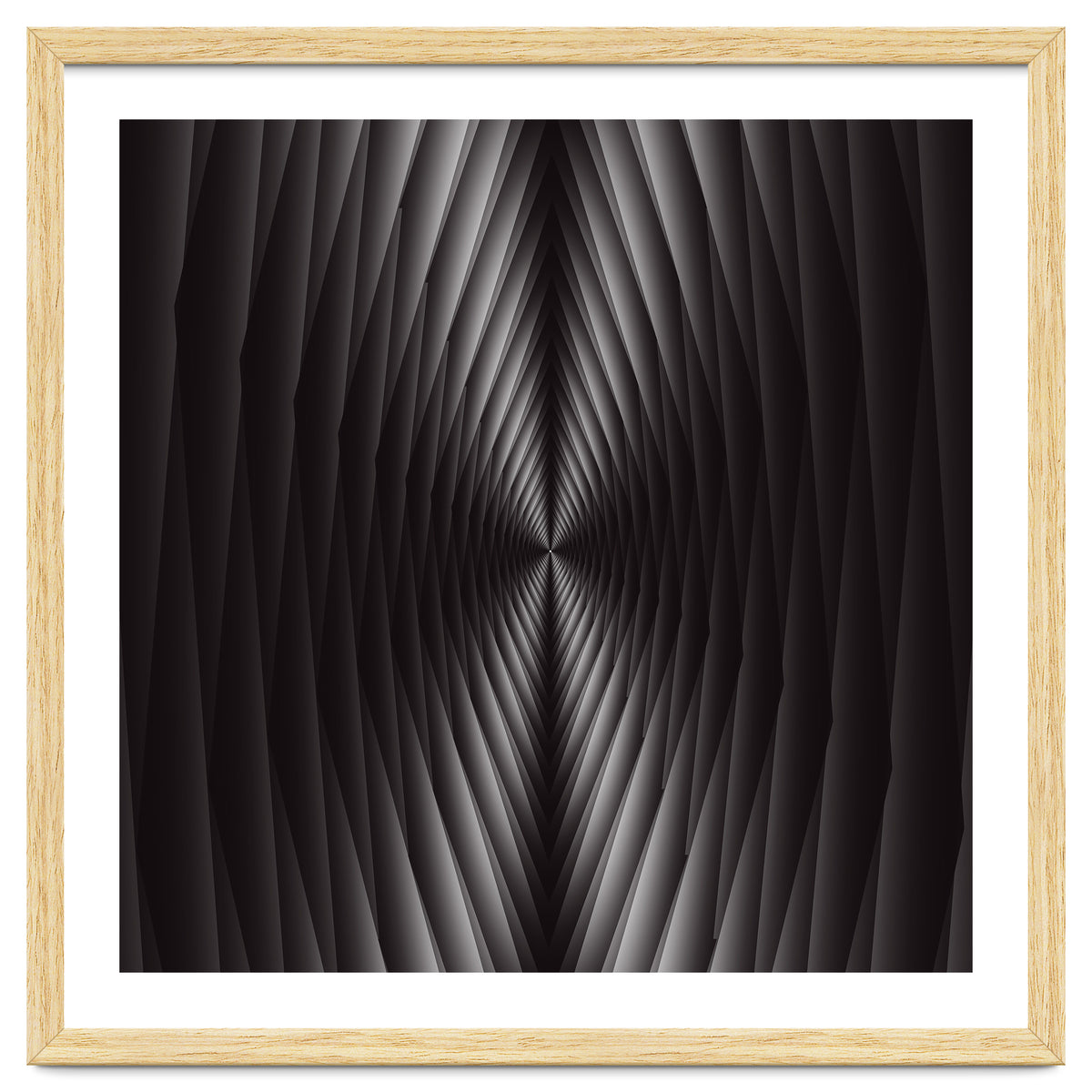 Monochrome Spiral Background