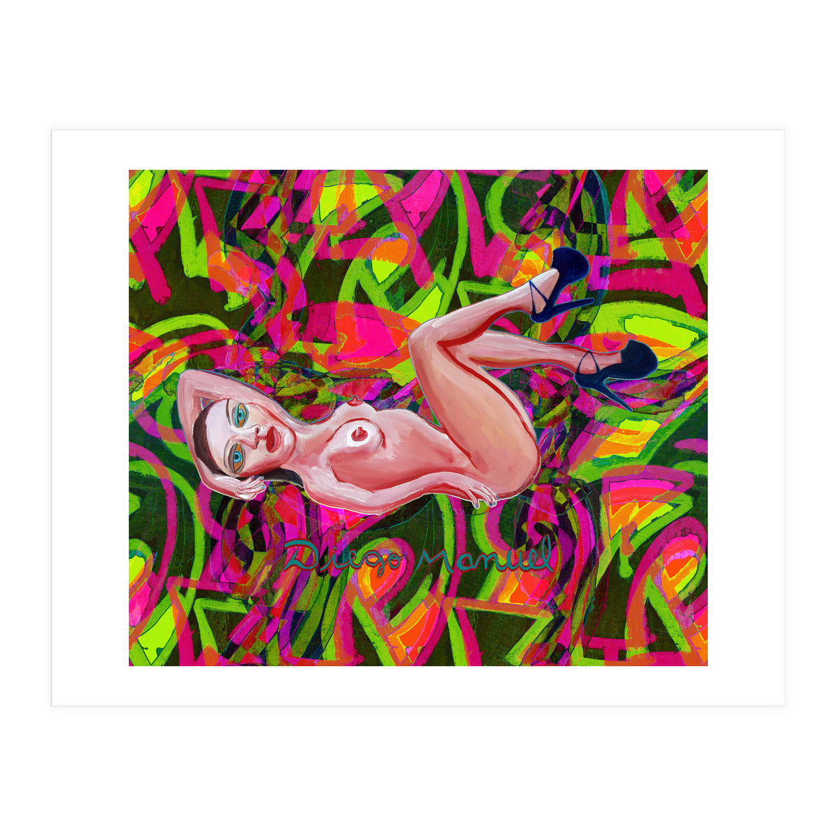 Chica Recostada (Print Only)