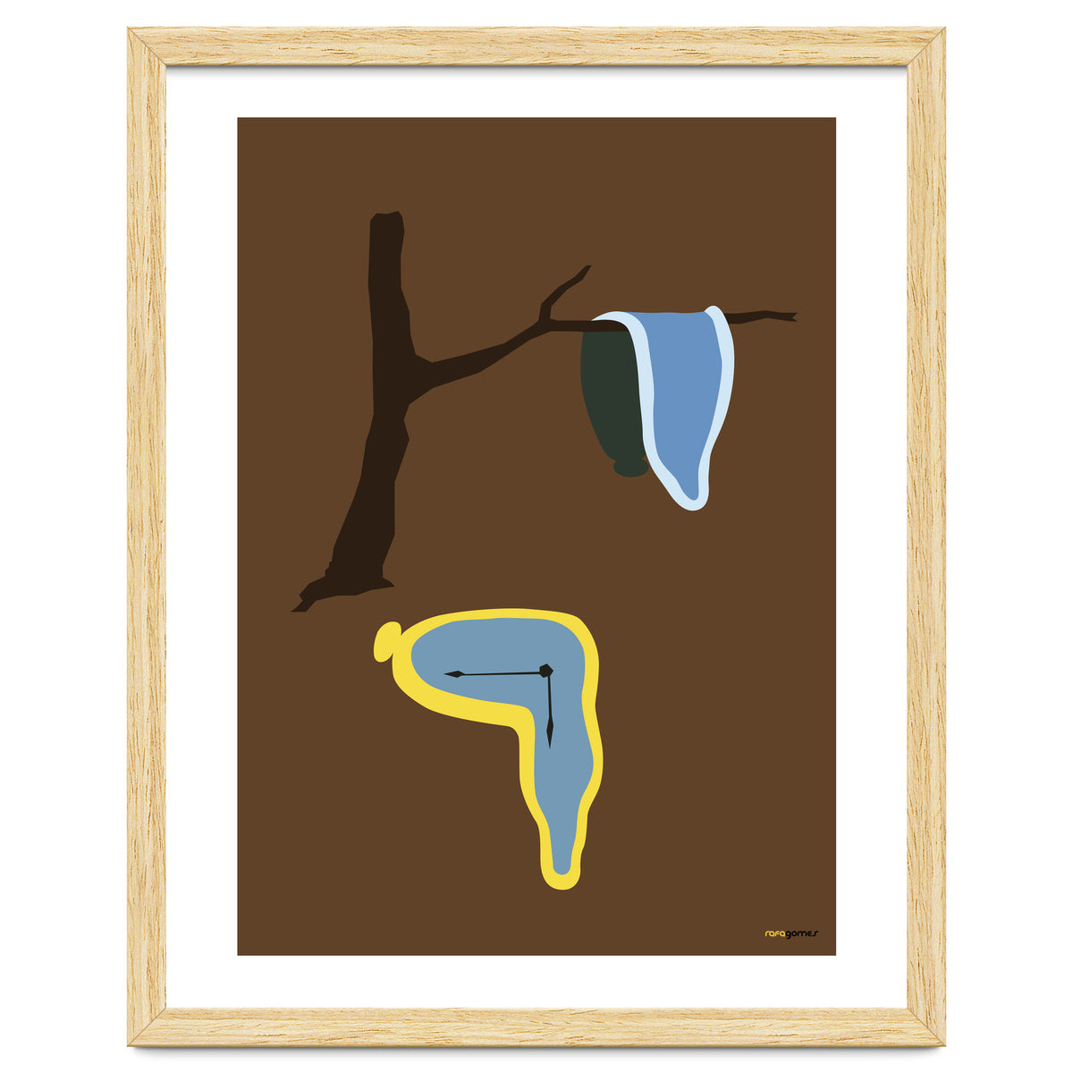 La Persistencia De La Memoria Minimalist