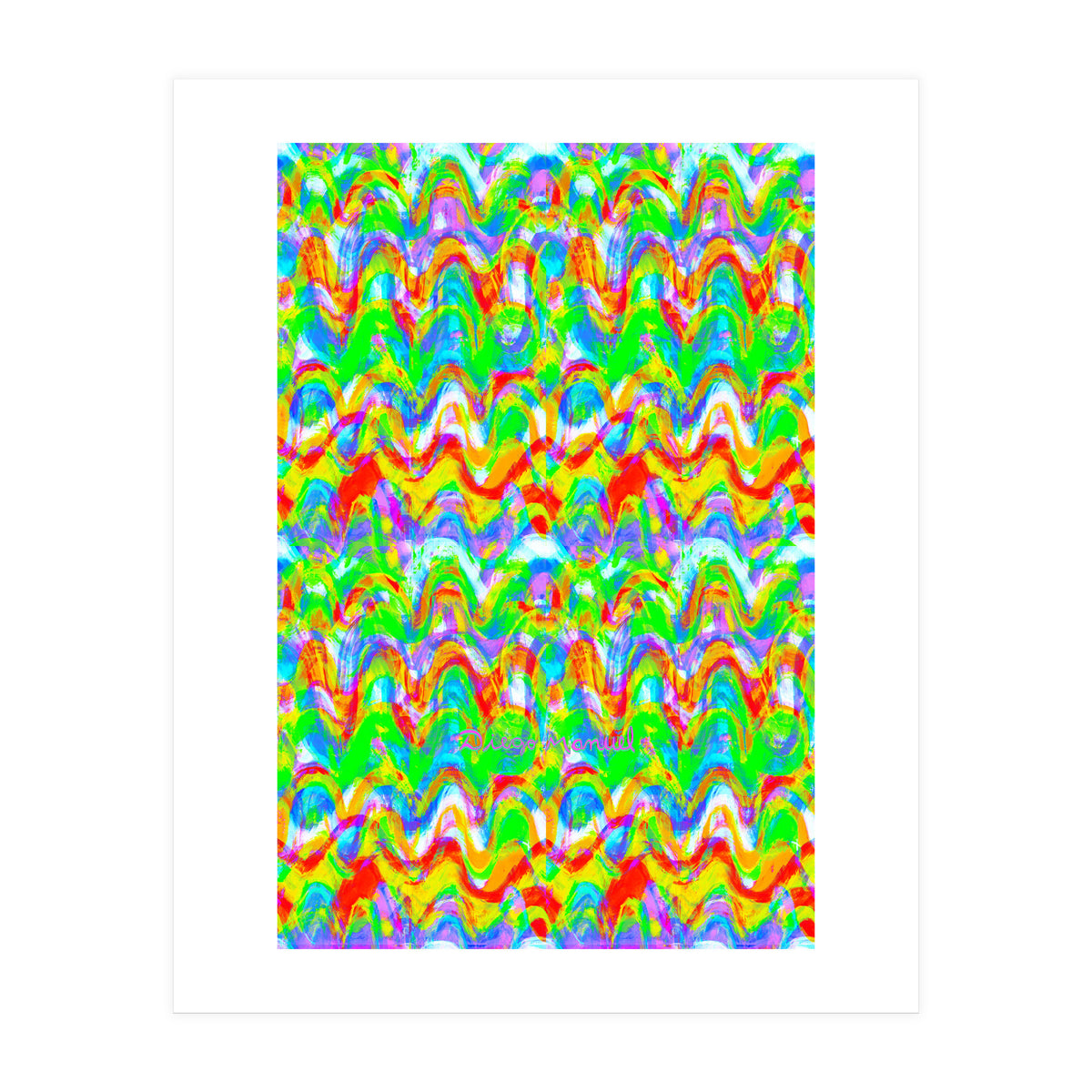 Pop Abstract A 64 (Print Only)
