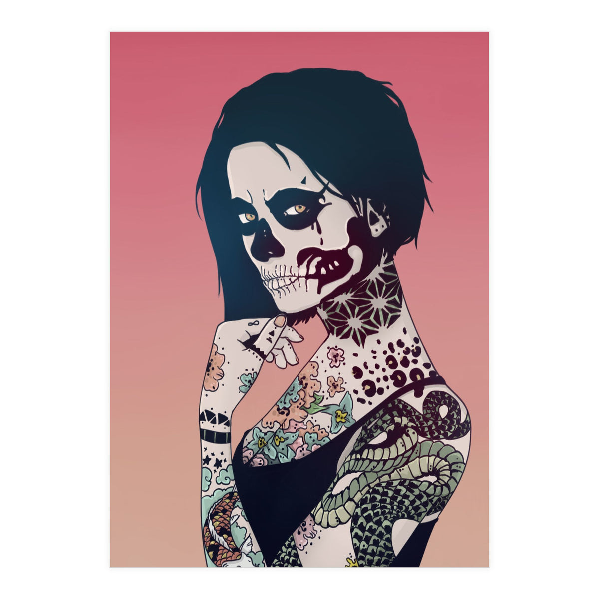 Snake Lady (Print Only)