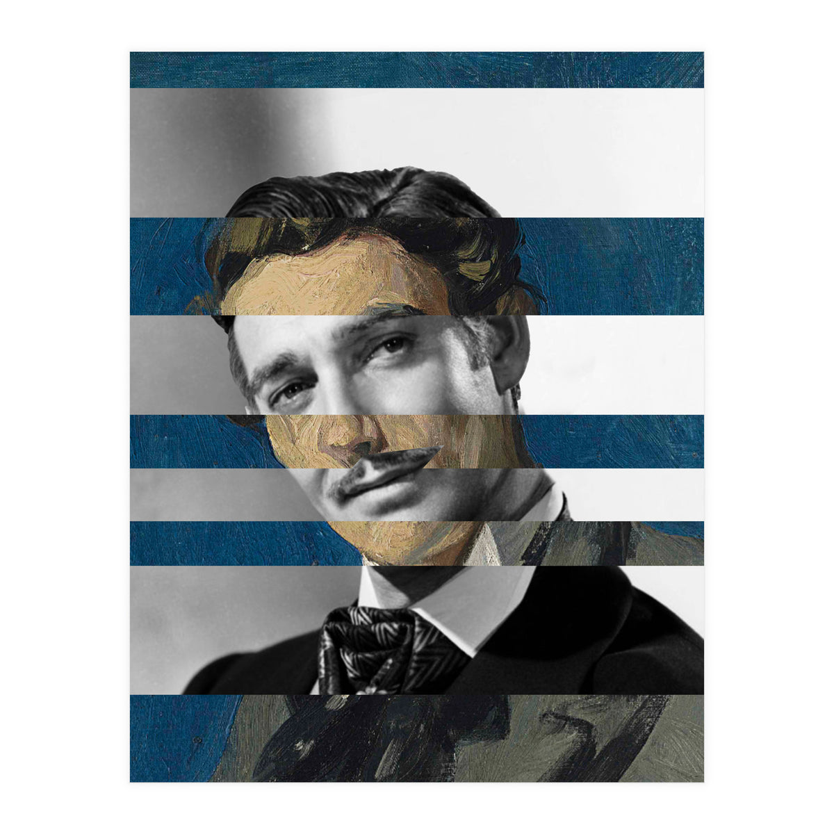 Picasso's Portrait Of Renart & Clark Gable (Print Only)