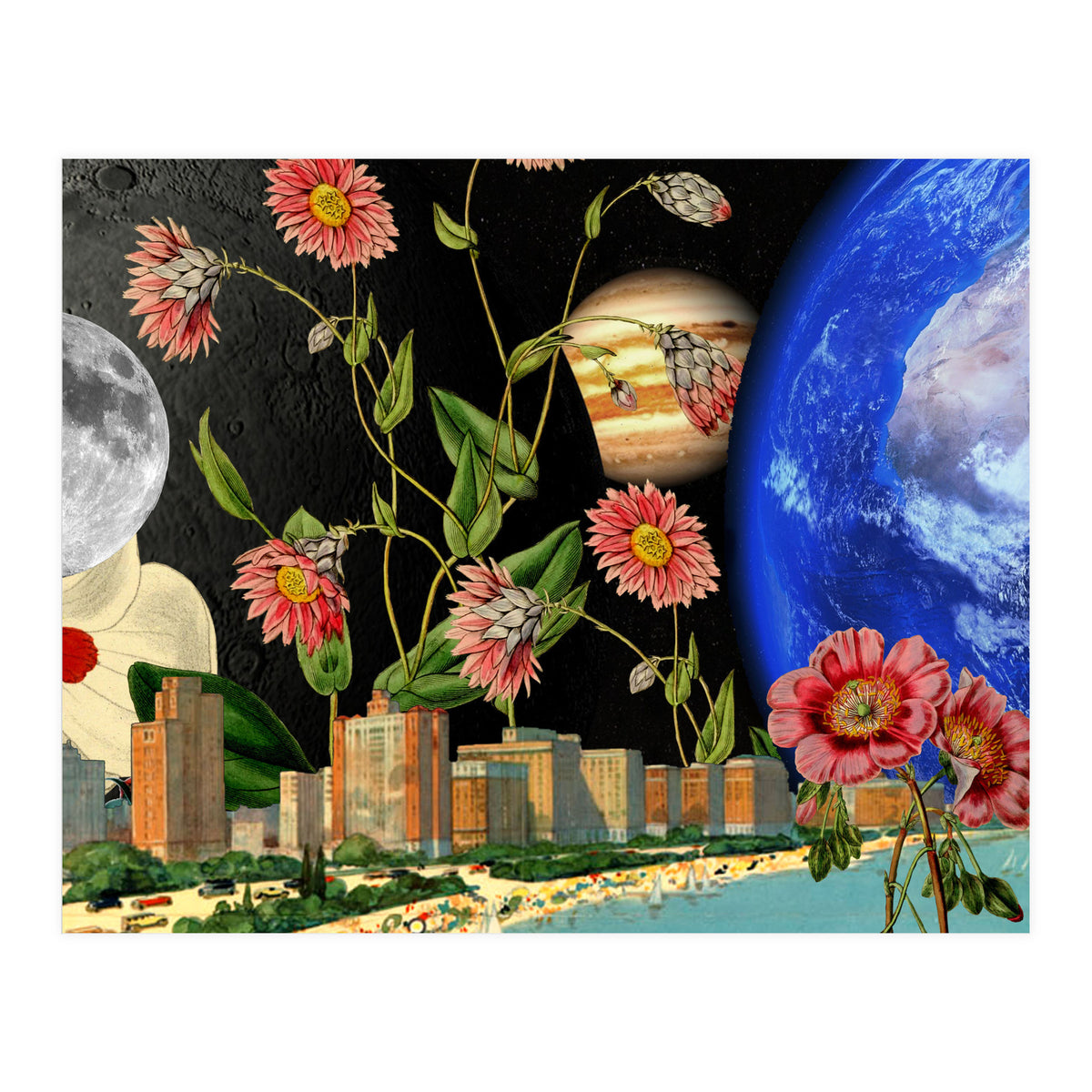 Beach With A View  (Print Only)