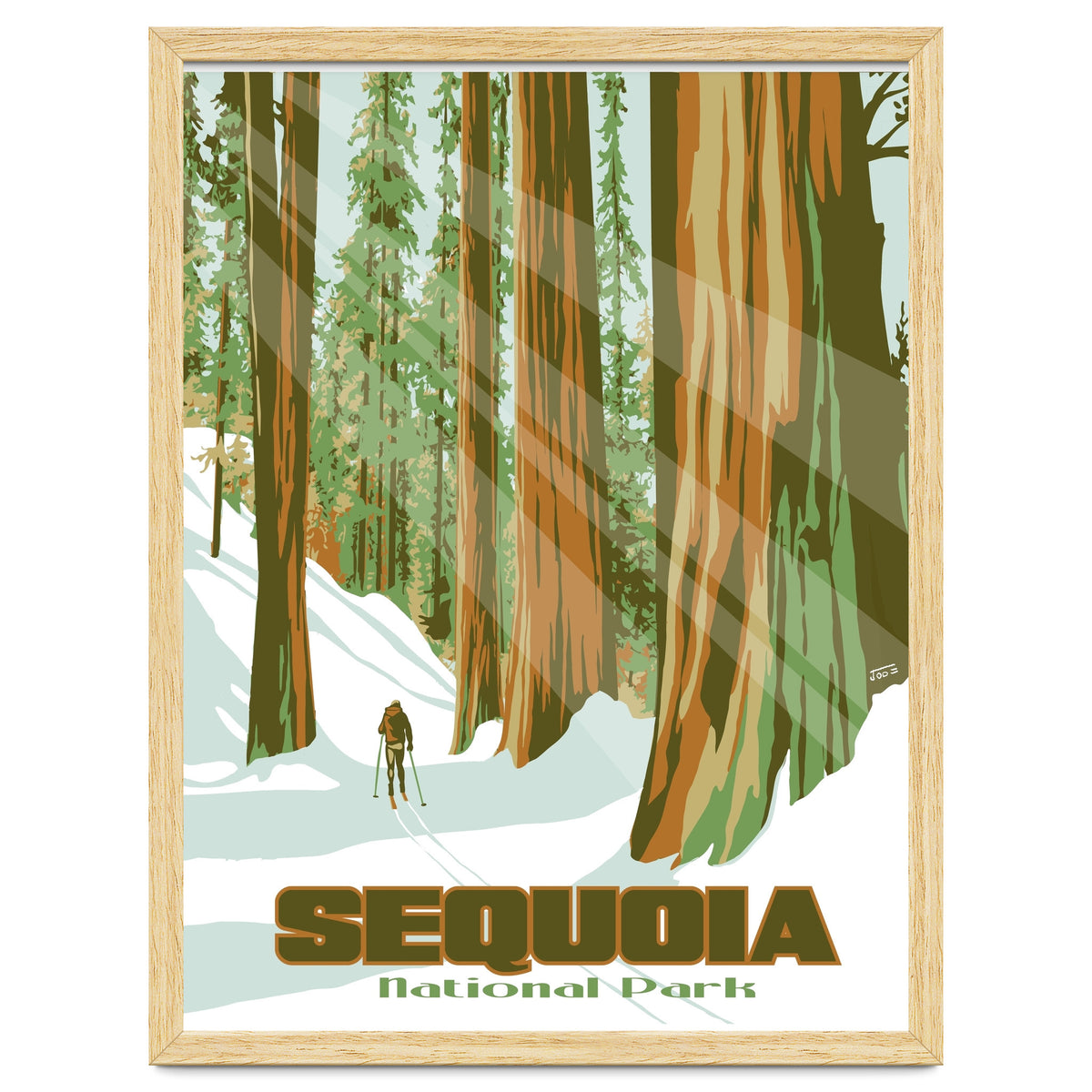 Sequoia National Park Poster