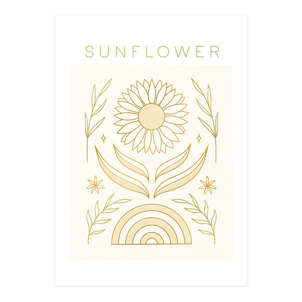 Sunflower (Print Only)