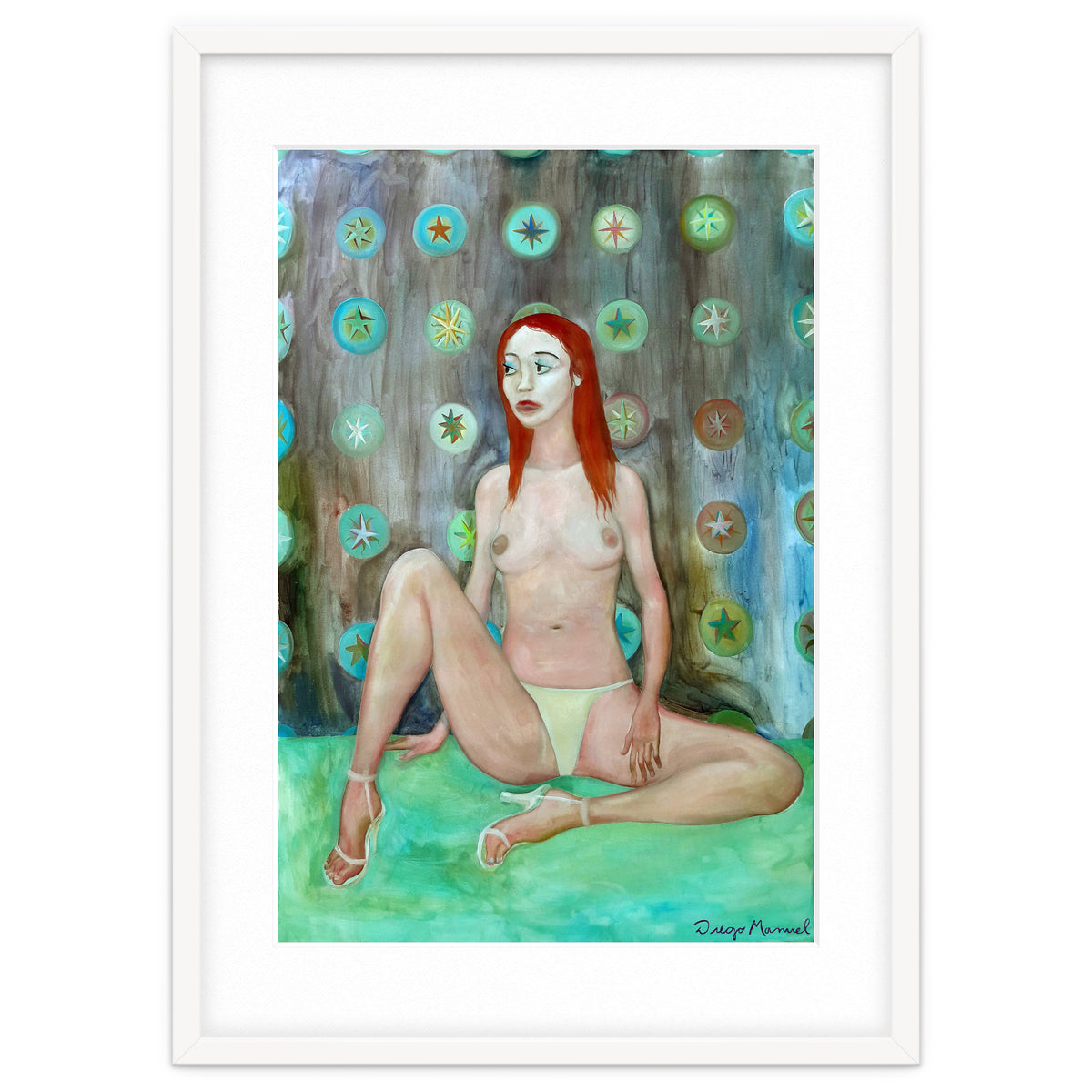 Retrato Con Estrellas