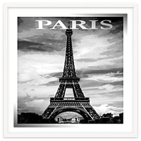 Paris France Travel Poster