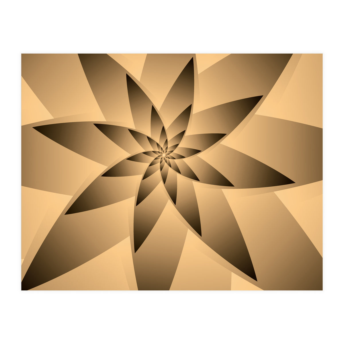 Abstract Optial Illusion  (Print Only)