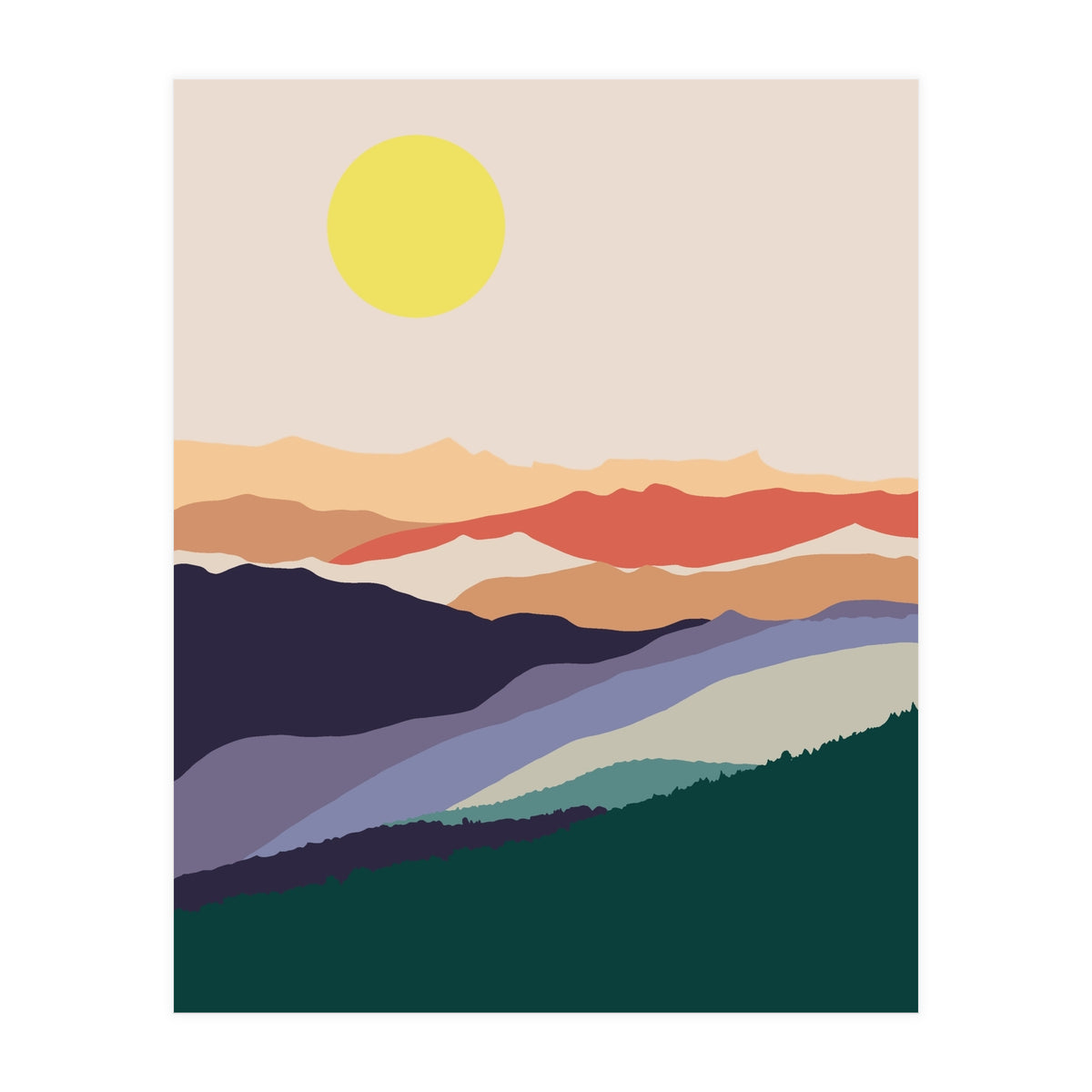 Mountain View (Print Only)