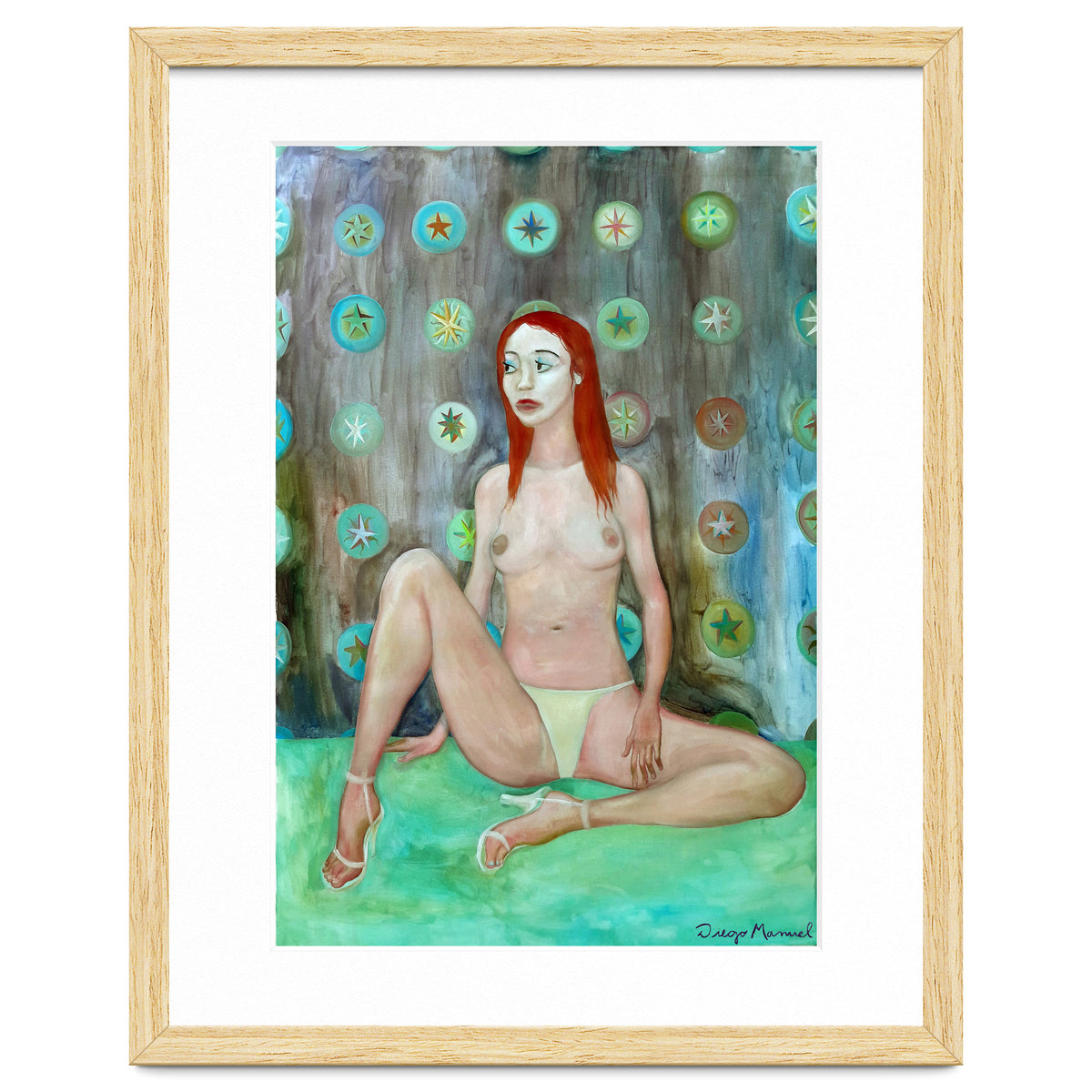 Retrato Con Estrellas