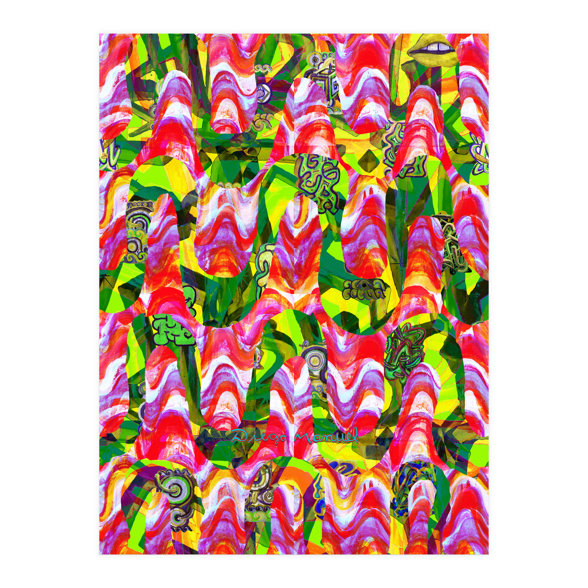 Pop Abstract 17 (Print Only)